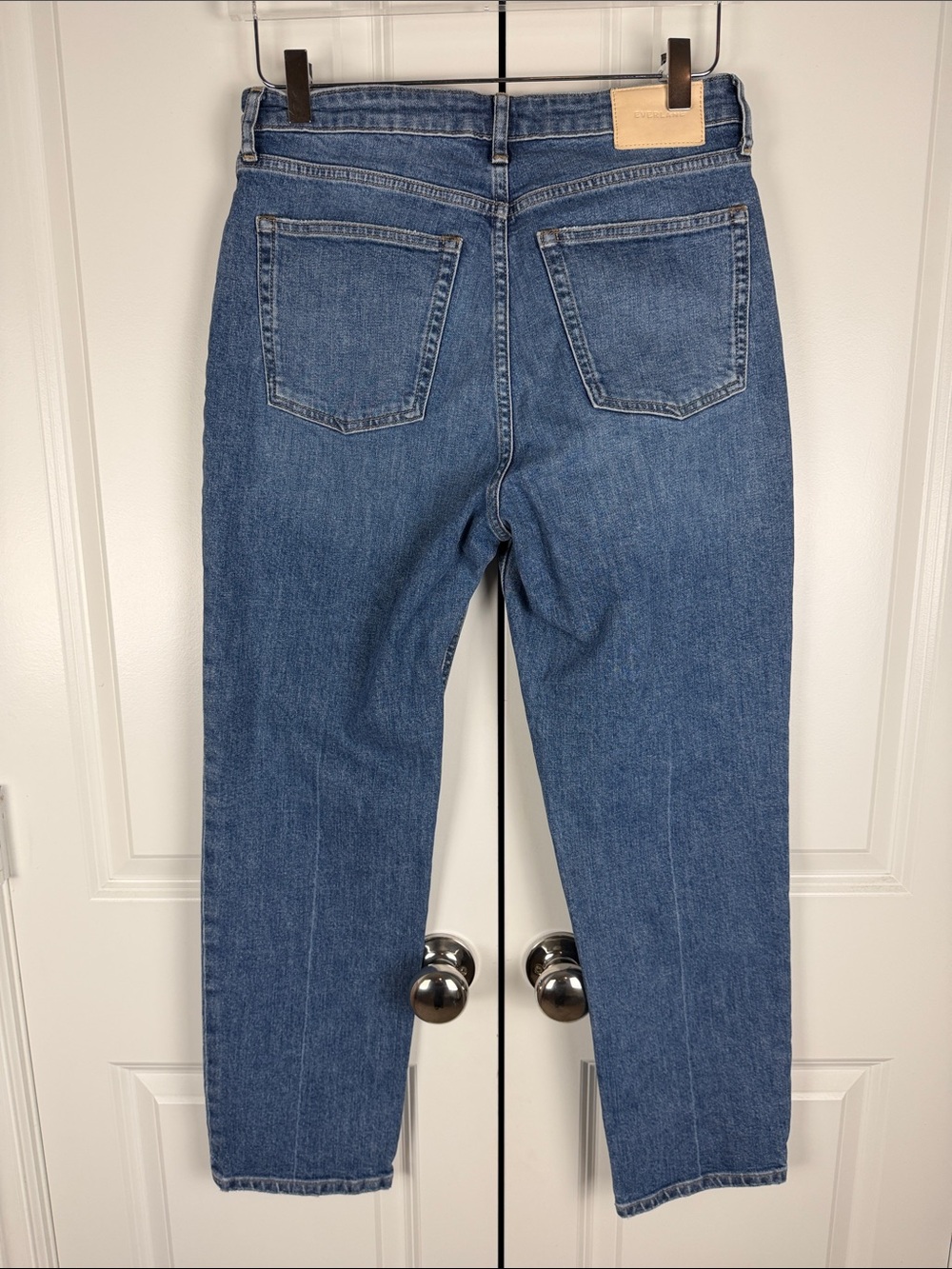 Everlane High Rise Straight Leg Jeans - Picture 3 of 9
